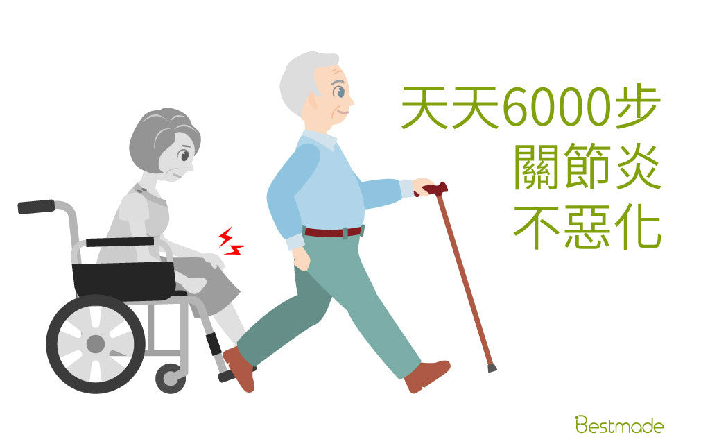 走路並不會讓膝關節炎更嚴重，反而有保養的效果。