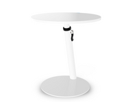 Aka 圓形移動式升降邊桌