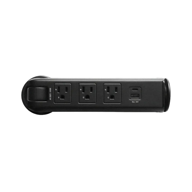 孔式桌上電源延長線 USB+Type C - Bestmade 人學院